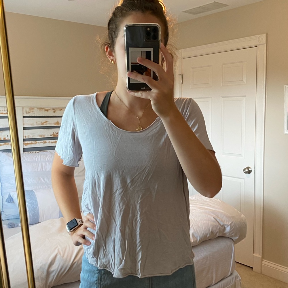 Open Back Casual T-Shirt